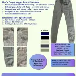 Men's Multi-Pocket Outdoor Utility Pants for Hiking & Work